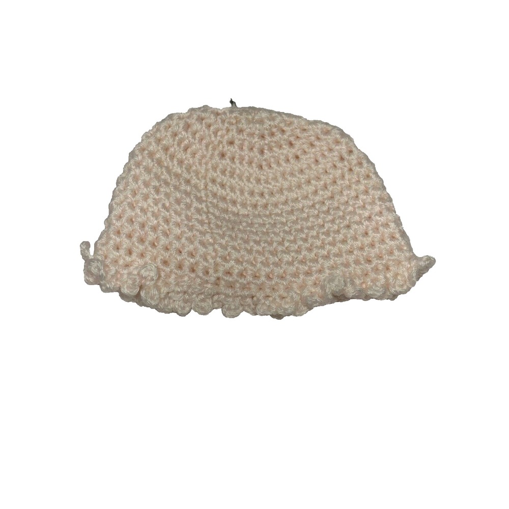 NEW handmade crocheted newborn baby hat yarn‎